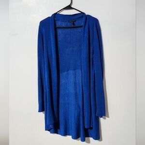 Eileen Fisher organic linen open cardigan